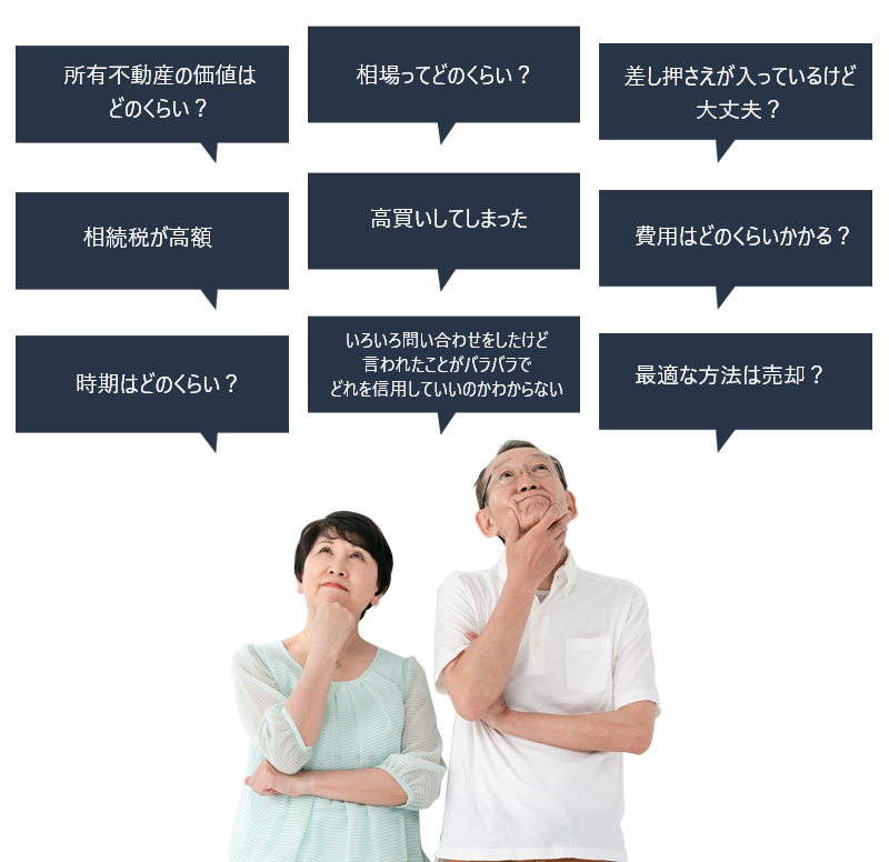 売却のお悩み